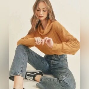 Free People Juicy Long Sleeve Ribbed Thermal Top Oversized